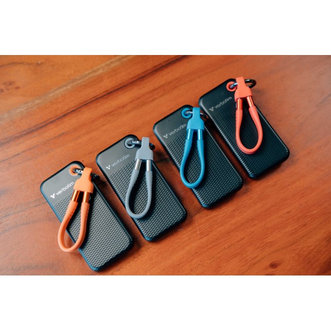 Verbatim Pocket SSD USB 3.2 Gen 2 1TB Black/Red