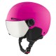 Alpina Zupo Visor winter helmet Q-Lite Pink Matt 51-55 Alpina Zupo Visor winter helmet Q-Lite Pink Matt 51-55
