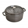 STAUB Cast iron round pot 40500-246-0 3.8l graphite STAUB Cast iron round pot 40500-246-0 3.8l graphite