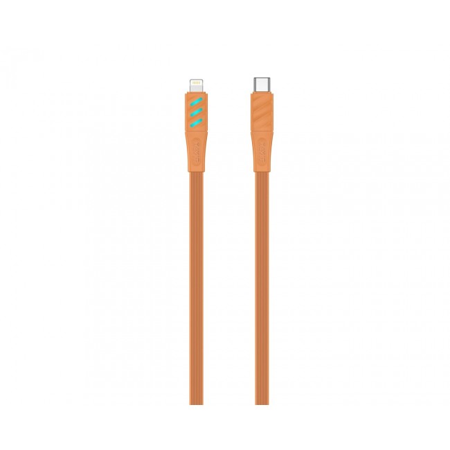 Havit CB6255 - USB charging cable type C to Lightning, 1 m (orange)