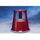 Wedo 212102 foot stool Metal Red