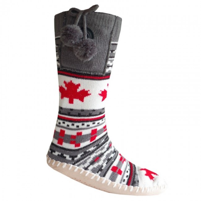 Glovii GQ4M slippers Slipper boot Unisex Grey, Red, White