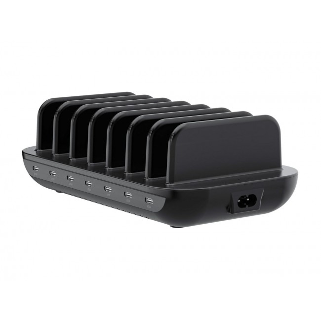 Conceptronic OZUL07B 160W 7-Port USB PD Charging Station, USB-C x 7, PD 3.0 Conceptronic OZUL07B 160W 7-Port USB PD Charging Station, USB-C x 7, PD 3.0