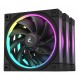 DeepCool FL12-3 in 1 Computer case Fan 12 cm Black 3 pc(s)