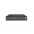 LevelOne Hilbert 10 16-Port Gigabit Smart Lite Switch, 16 x Gigabit RJ45 (10/100/1000)