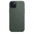 Apple iPhone 15 Plus FineWoven Case with MagSafe - Evergreen Apple iPhone 15 Plus FineWoven Case with MagSafe - Evergreen