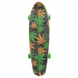 Meteor Cannabis green-brown-orange skateboard 22595