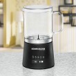 Rommelsbacher MS 625 milk frother/warmer Automatic milk frother/warmer Black, Stainless steel