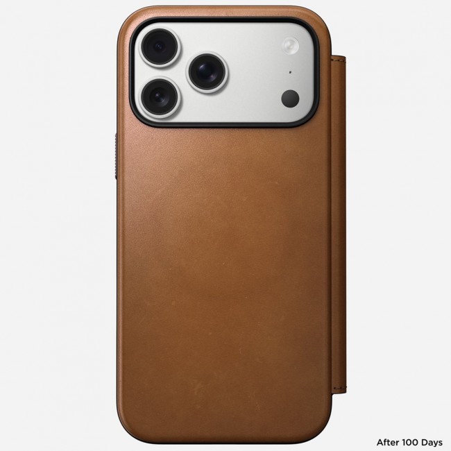 Nomad Modern Leather Folio mobile phone case 17.5 cm (6.9