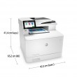 HP Color LaserJet Enterprise LaserJet Enterprise M480f Multifunction Color Printer, Ethernet Only Copier, Scanner