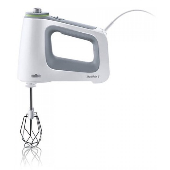 Braun HM 5107 WH Hand mixer 750 W Grey, White