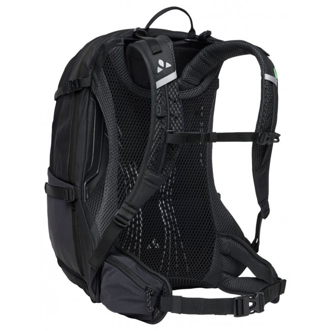 VAUDE Bike Alpin 23+5 backpack Sports backpack Black Polyamide, Polyurethane (PU), Polyester