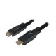 LogiLink CHA0025 HDMI cable 25 m HDMI Type A (Standard) Black LogiLink CHA0025 HDMI cable 25 m HDMI Type A (Standard) Black