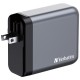 Verbatim GNC-140 GaN Charger 140W with 2 x USB-C PD 140W / 1 x USB-C PD 20W / 1 x USB-A QC 3.0 (EU/UK/US) Verbatim GNC-140 GaN Charger 140W with 2 x USB-C PD 140W / 1 x USB-C PD 20W / 1 x USB-A QC 3.0 (EU/UK/US)