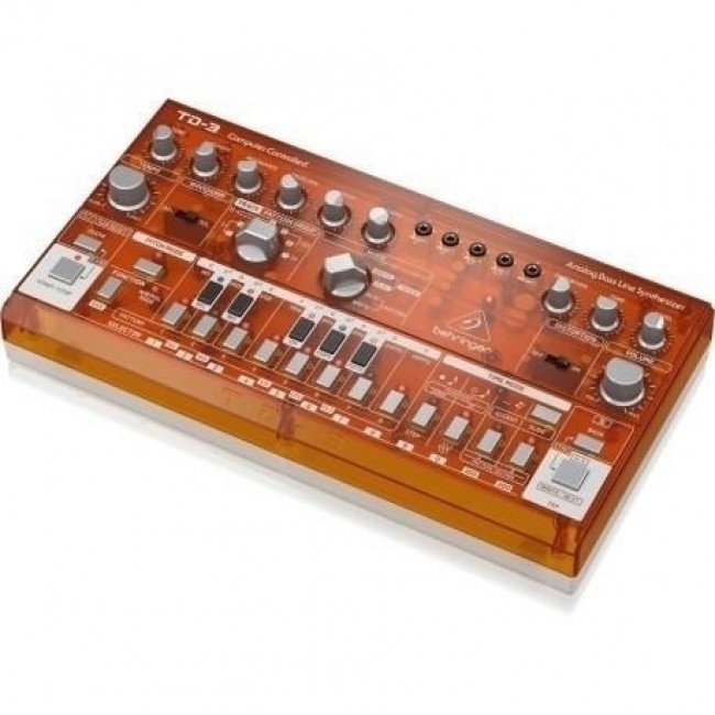 Behringer TD-3-TG Syntezator linii basowej pomara czowy prze roczysty Behringer TD-3-TG Syntezator linii basowej pomara czowy prze roczysty
