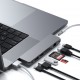 Satechi ST-UCPHMXM laptop dock/port replicator 2 x USB 3.2 Gen 2 (3.1 Gen 2) Type-C Grey
