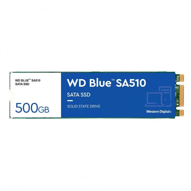 Western Digital Blue WD SA510 SATA SSD M.2 2280 POWERED BY SANDISK 500 GB