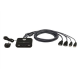 ATEN 2-Port USB FHD HDMI Cable KVM Switch ATEN 2-Port USB FHD HDMI Cable KVM Switch