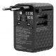 Verbatim Charge 'n' Travel 170W Universal Travel Adapter Black