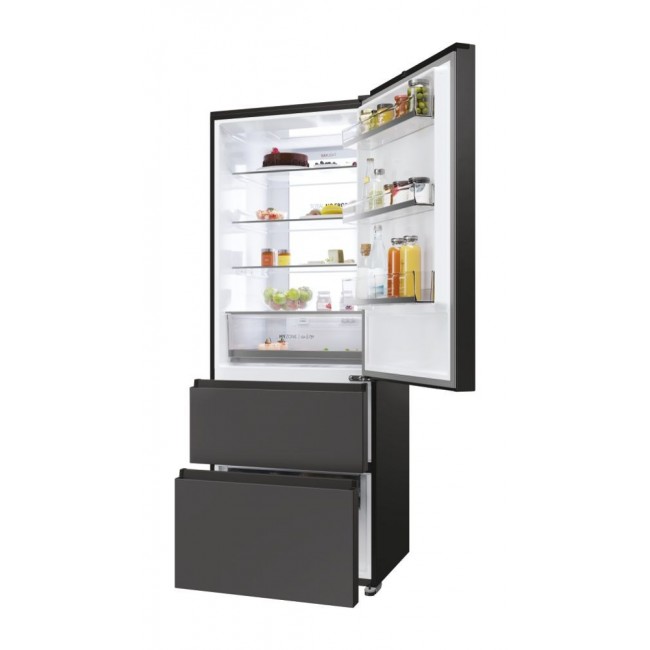 Haier 3D 70 Serie 5 HTR5719ENPT Freestanding 528 L Black Haier 3D 70 Serie 5 HTR5719ENPT Freestanding 528 L Black