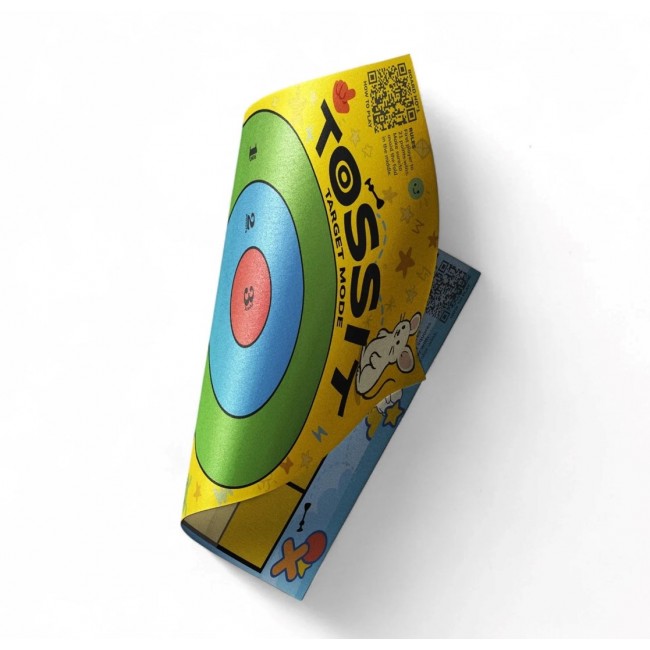 TOSSIT target board Target & Tic-Tac-Toe TOSSIT target board Target & Tic-Tac-Toe