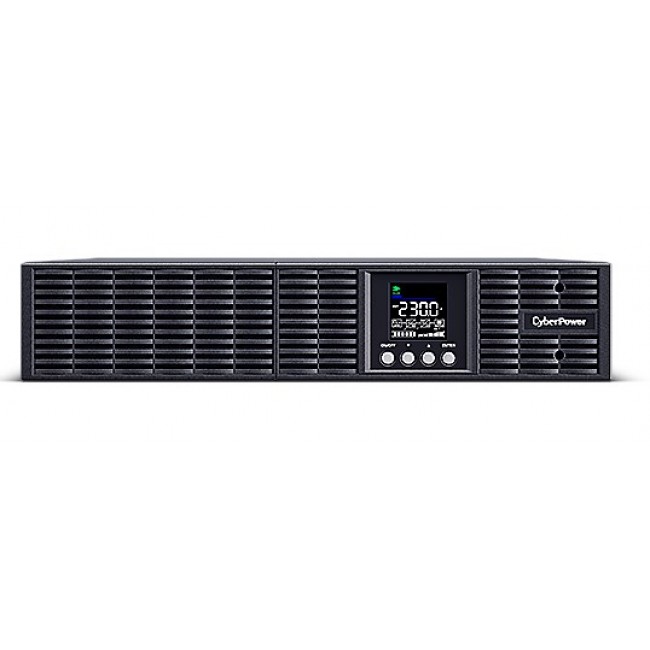 CyberPower OLS3000ERT2UA uninterruptible power supply (UPS) Double-conversion (Online) 2 kVA 1800 W 8 AC outlet(s)
