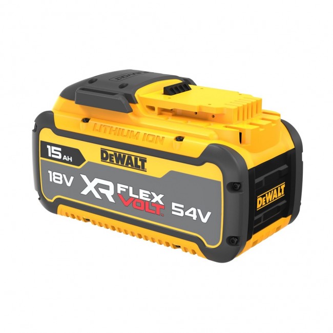 DEWALT ACCUMULATOR FLEXVOLT 18/54V 15.0/5.0Ah DEWALT ACCUMULATOR FLEXVOLT 18/54V 15.0/5.0Ah