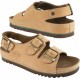 Comfortable Scholl AIR BAG BACK STRAP BRONZE sandals 39