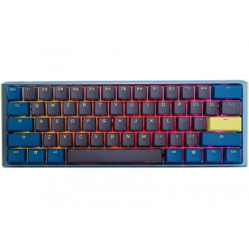 Ducky One 3 Daybreak Mini keyboard Gaming USB German Black, Blue, Green