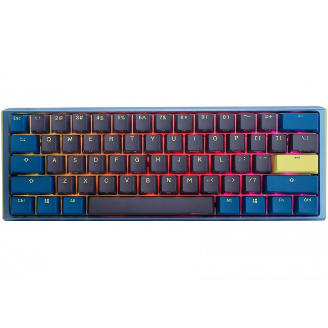 Ducky One 3 Daybreak Mini keyboard Gaming USB German Black, Blue, Green