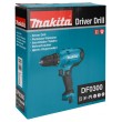 Makita DF0300 drill 1500 RPM Keyless 1.2 kg Black, Blue Makita DF0300 drill 1500 RPM Keyless 1.2 kg Black, Blue