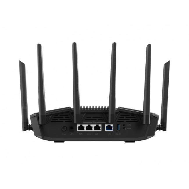 ASUS RT-BE90U BE9400 AiMesh wireless router 2.5 Gigabit Ethernet Tri-band (2.4 GHz / 5 GHz / 6 GHz) Black