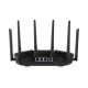 ASUS RT-BE90U BE9400 AiMesh wireless router 2.5 Gigabit Ethernet Tri-band (2.4 GHz / 5 GHz / 6 GHz) Black