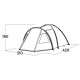 Easy Camp Kinn 5 Green Dome/Igloo tent Easy Camp Kinn 5 Green Dome/Igloo tent