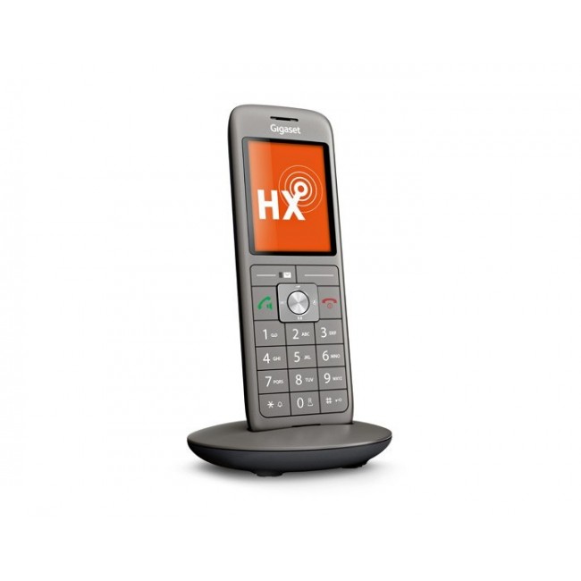 Gigaset CL660HX Analog/DECT telephone Caller ID Anthracite