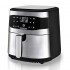 Heinrich s HFR 8205 Hot Air Fryer 8.0 l 1800 W Black and Silver