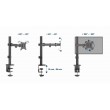 Gembird MA-D1-03 monitor mount / stand 81.3 cm (32