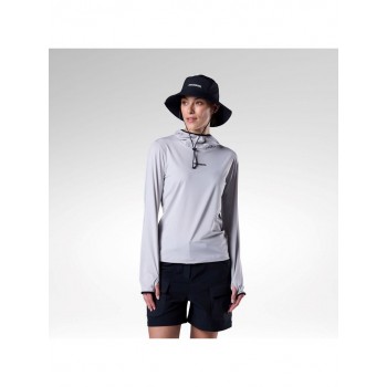 Bluza damska ROSSIGNOL W Westweg Sun Hoodie szara - XL