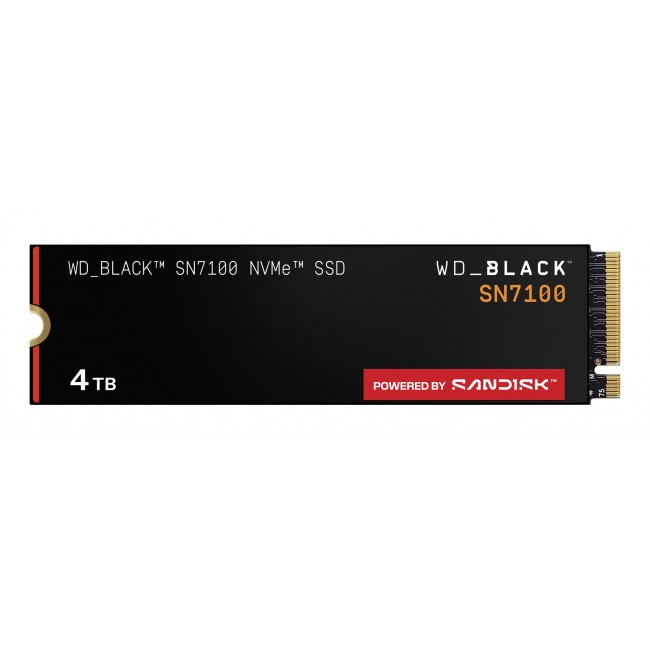 Western Digital Black WD_BLACK SN7100 NVMe SSD POWERED BY SANDISK 4 TB