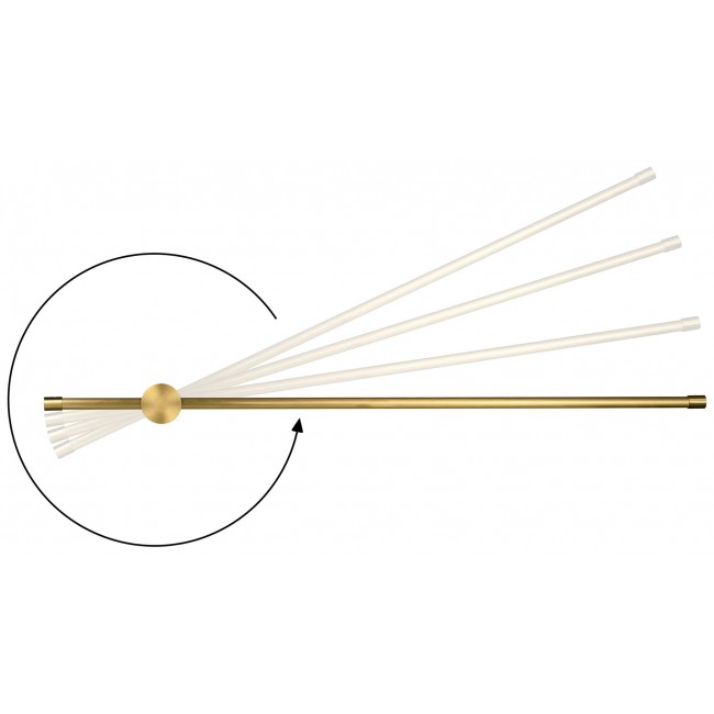Activejet LED wall lamp AJE-HILTON Patina WW Activejet LED wall lamp AJE-HILTON Patina WW