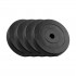 Bituminous Weight Set 4x5kg, bore 31mm, Classic Disc, REBEL ACTIVE