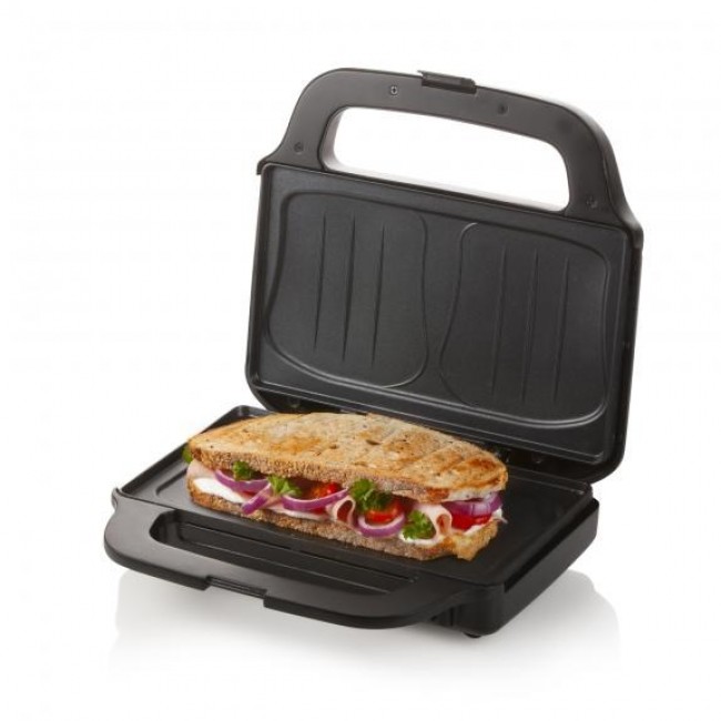 Domo DO9195C sandwich maker 900 W Black, Stainless steel