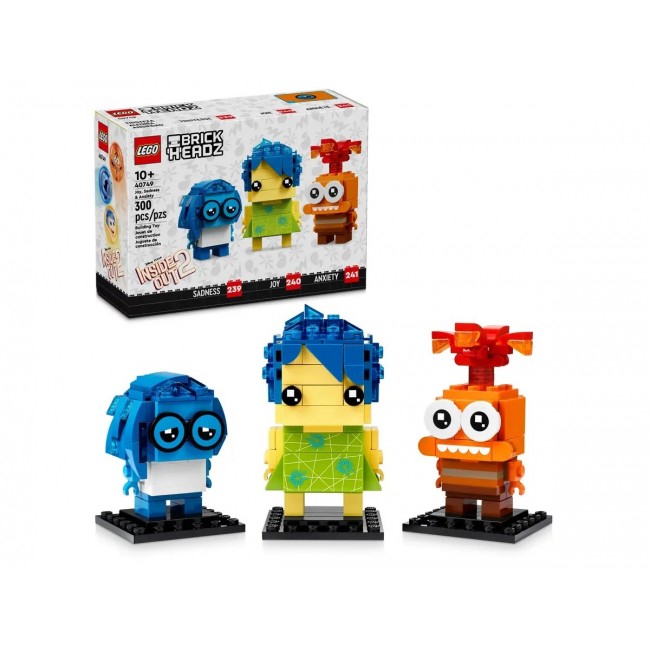 LEGO BRICKHEADZ 40749 Joy, Sadness and Uncertainty LEGO BRICKHEADZ 40749 Joy, Sadness and Uncertainty