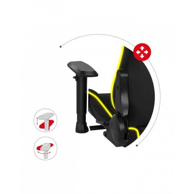 Huzaro Force 6.3 PC gaming chair Bucket (cradle) seat Black, Multicolour Huzaro Force 6.3 PC gaming chair Bucket (cradle) seat Black, Multicolour