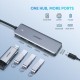 Ugreen 70336 interface hub USB 3.2 Gen 1 (3.1 Gen 1) Type-C 5000 Mbit/s Ugreen 70336 interface hub USB 3.2 Gen 1 (3.1 Gen 1) Type-C 5000 Mbit/s