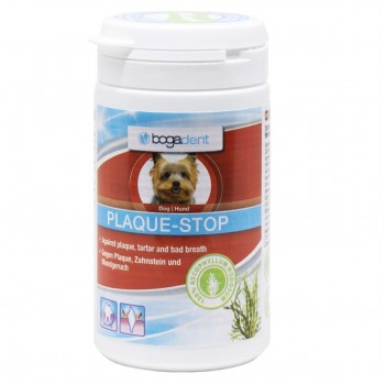 BOGAR Plaque-stop - powder supporting oral hygiene for dogs 70 g