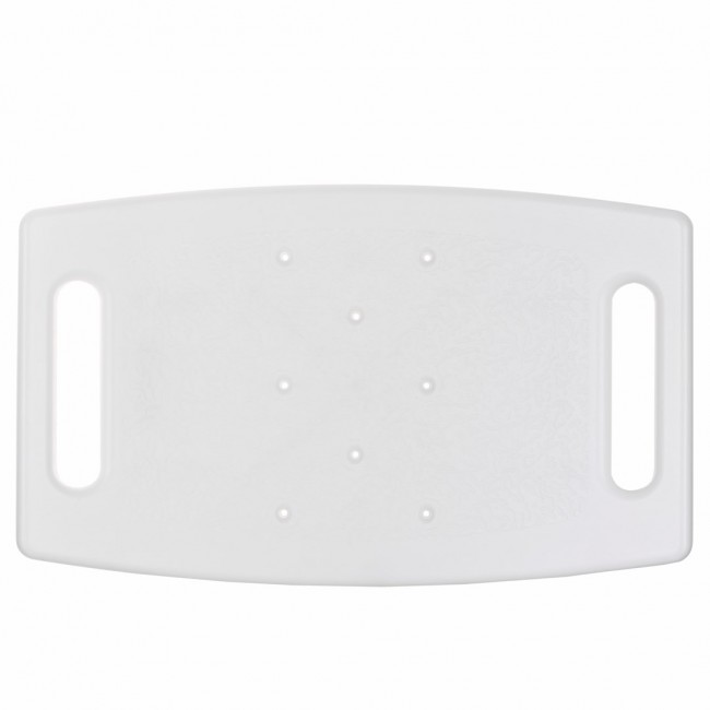 Rectangular shower stool with height adjustment Rectangular shower stool with height adjustment