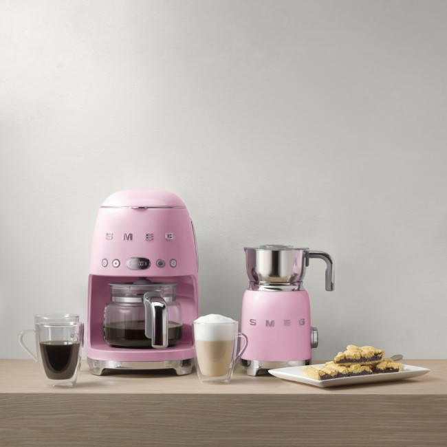 Smeg 50's Style Drip Filter Coffee Machine DCF02PKEU Pink