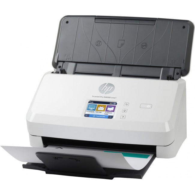 HP Scanjet Pro N4000 snw1 Sheet-feed Scanner Sheet-fed scanner 600 x 600 DPI A4 Black, White HP Scanjet Pro N4000 snw1 Sheet-feed Scanner Sheet-fed scanner 600 x 600 DPI A4 Black, White