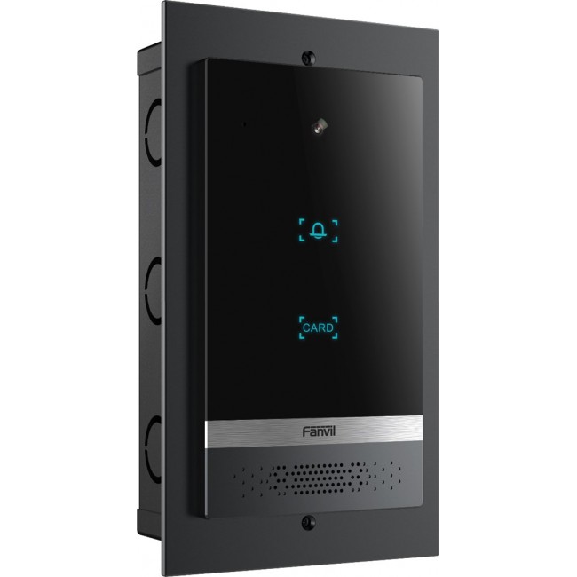 Fanvil i61 video intercom system 2 MP Black Fanvil i61 video intercom system 2 MP Black